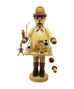 Räuchermann Spielwarenhändler, groß
