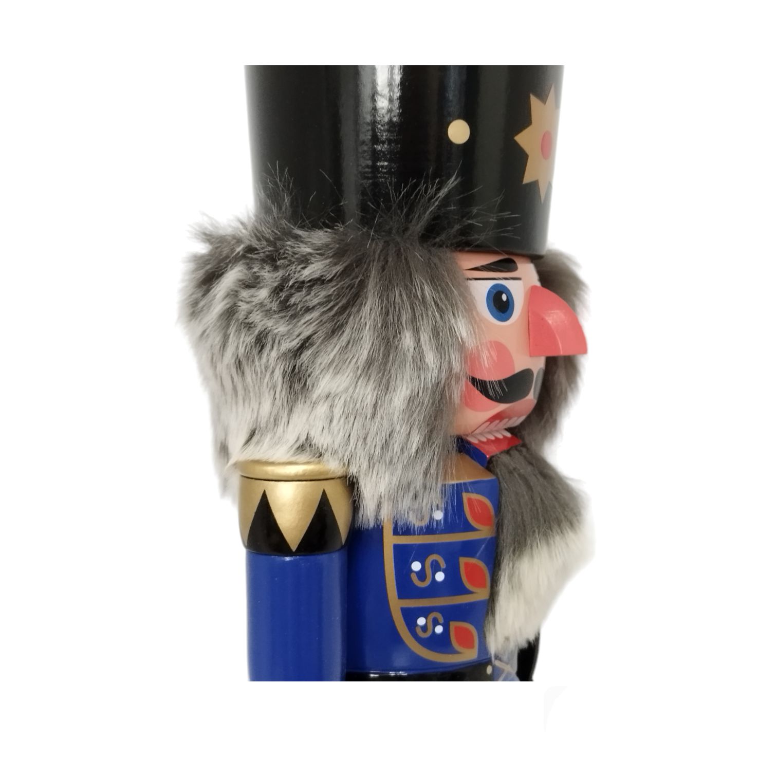 Nussknacker König dunkelblau, mittel – Bild 9