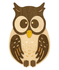 Fensterbild Eule, elektrisch