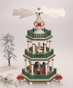 Pyramide Krippe mit 2 Etagen